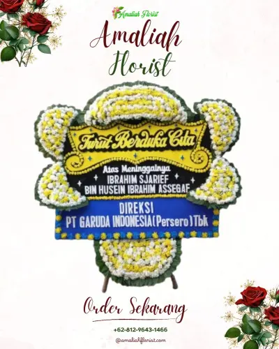 Papan Bunga Duka di Tidar Selatan